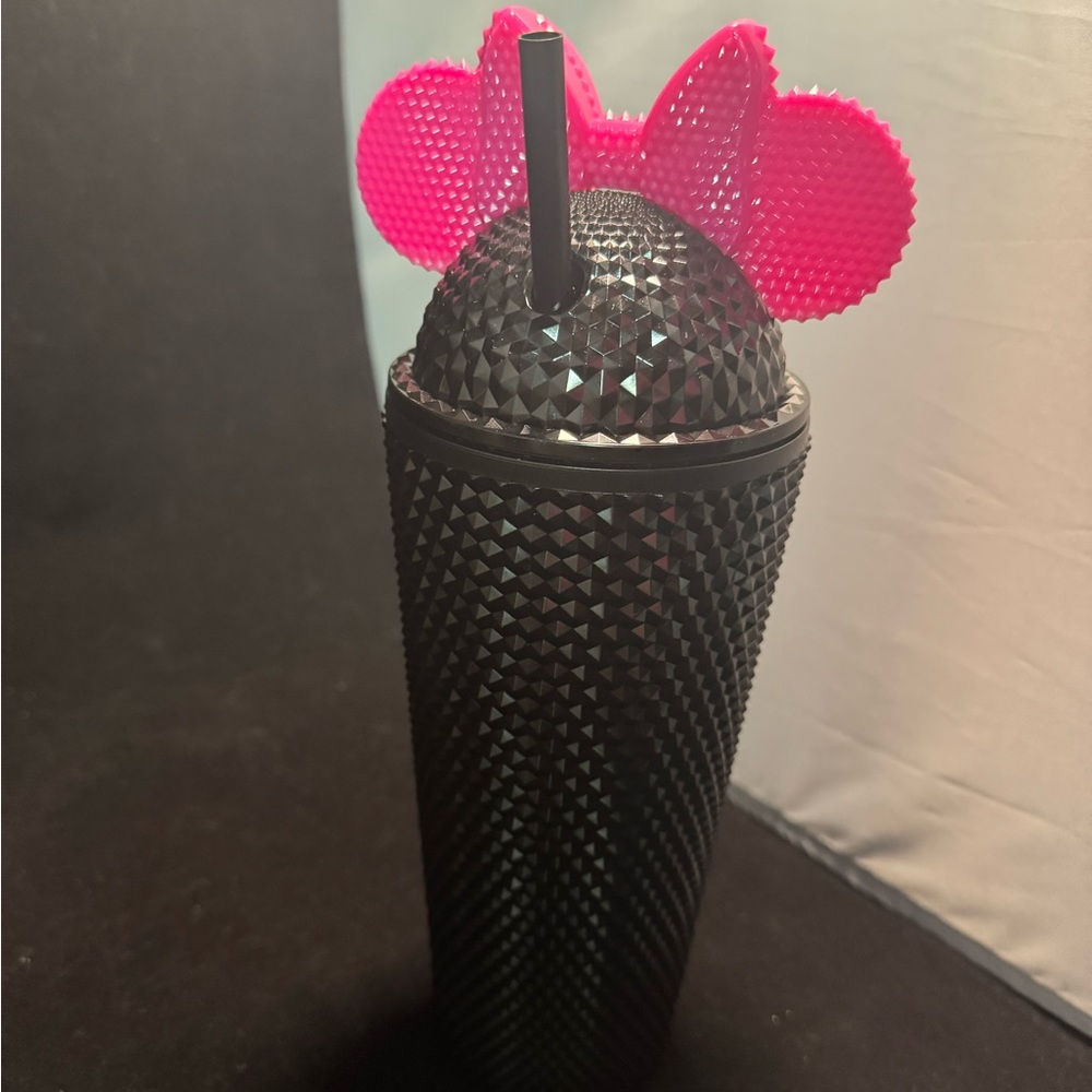 Minnie Mouse Tumbler with Straw - Picture 2 of 6